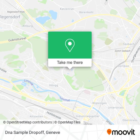 Dna Sample Dropoff map