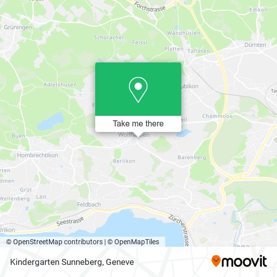 Kindergarten Sunneberg map