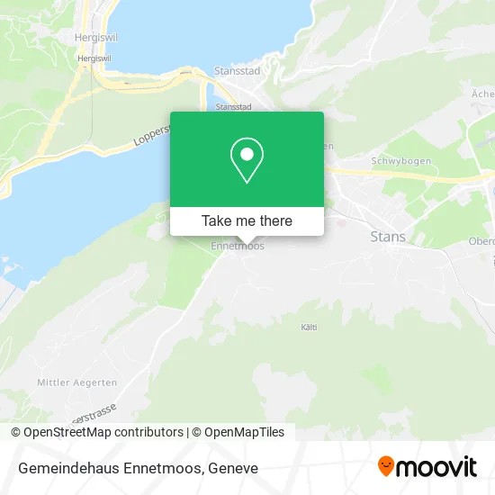 Gemeindehaus Ennetmoos map