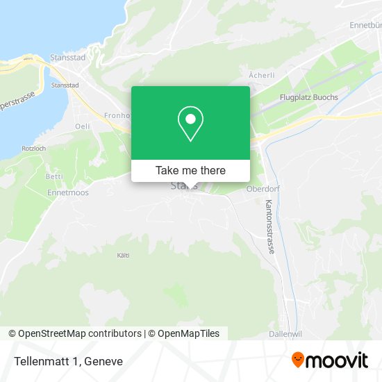 Tellenmatt 1 map