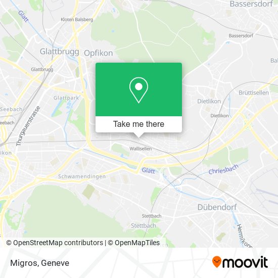 Migros map