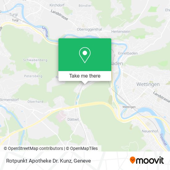 Rotpunkt Apotheke Dr. Kunz map