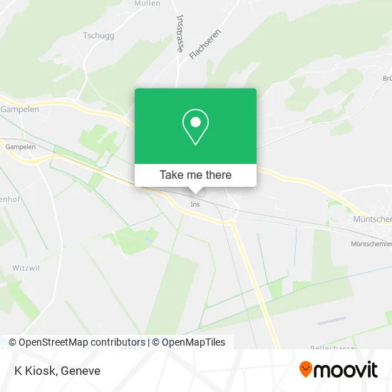 K Kiosk map