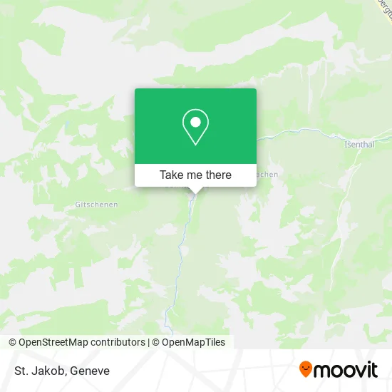 St. Jakob map