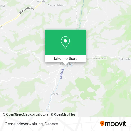 Gemeindeverwaltung map
