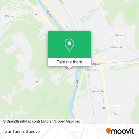 Zur Tanne map