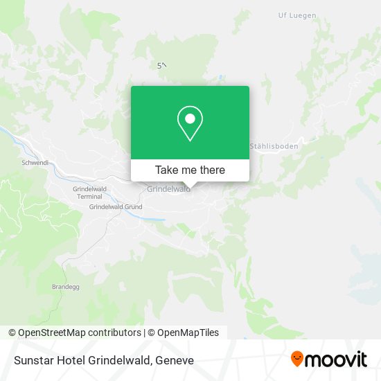 Sunstar Hotel Grindelwald Karte