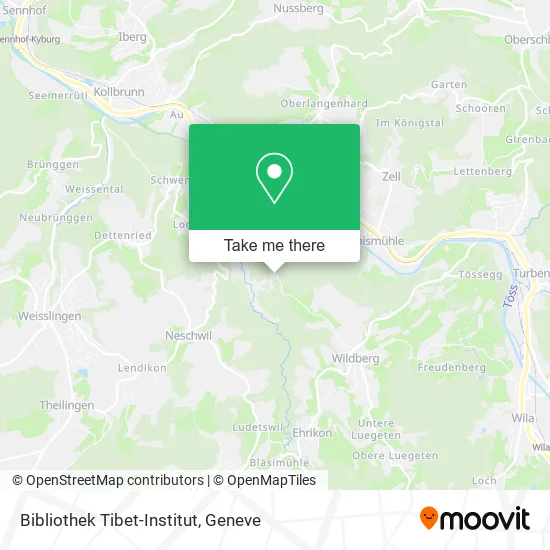 Bibliothek Tibet-Institut map