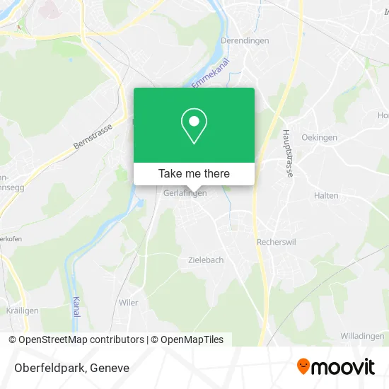 Oberfeldpark map