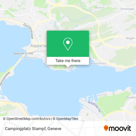 Campingplatz Stampf map