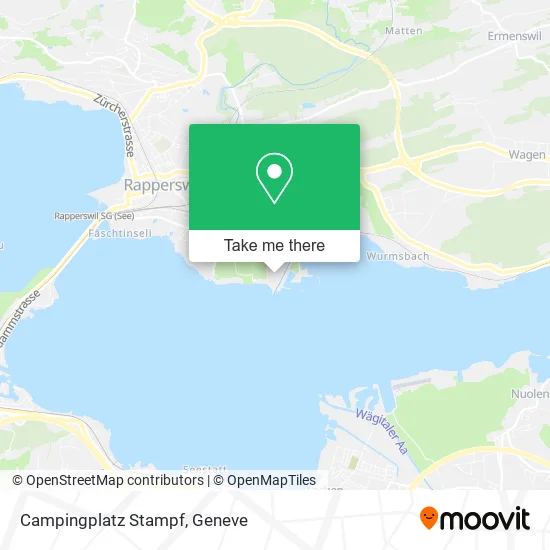 Campingplatz Stampf map