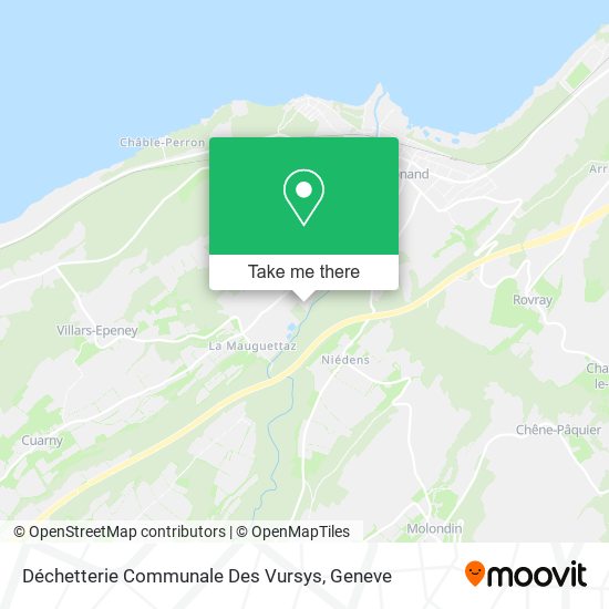 Déchetterie Communale Des Vursys map
