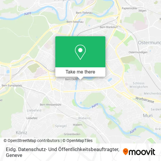 Eidg. Datenschutz- Und Öffentlichkeitsbeauftragter map