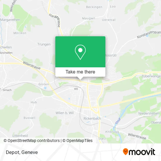 Depot map