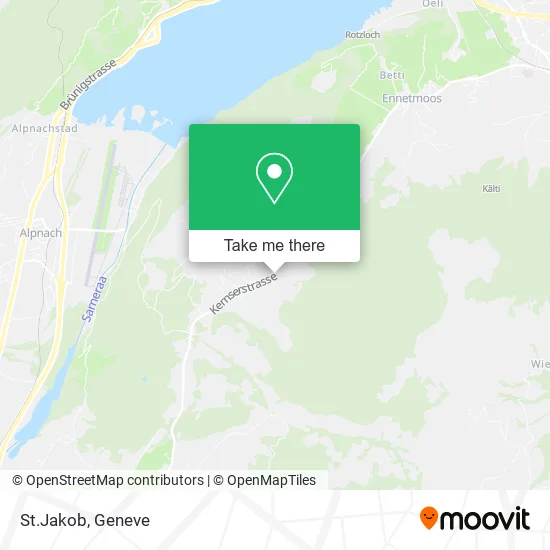 St.Jakob map