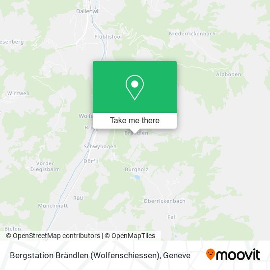 Bergstation Brändlen (Wolfenschiessen) map