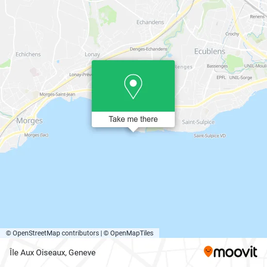 Île Aux Oiseaux map