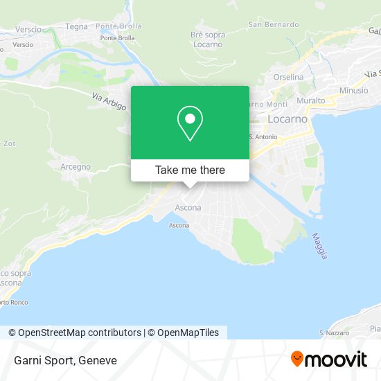 Garni Sport map