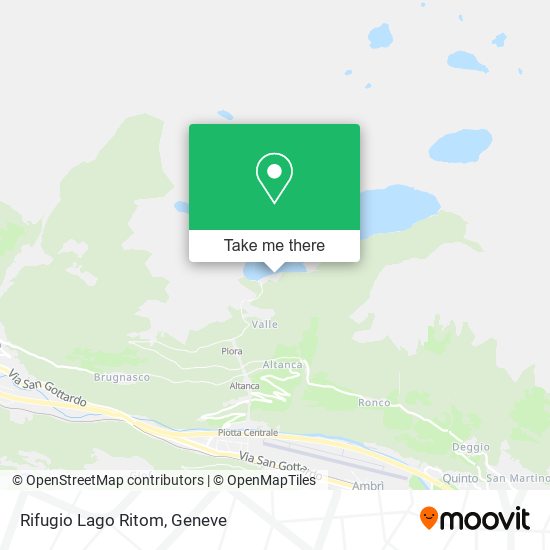 Rifugio Lago Ritom map