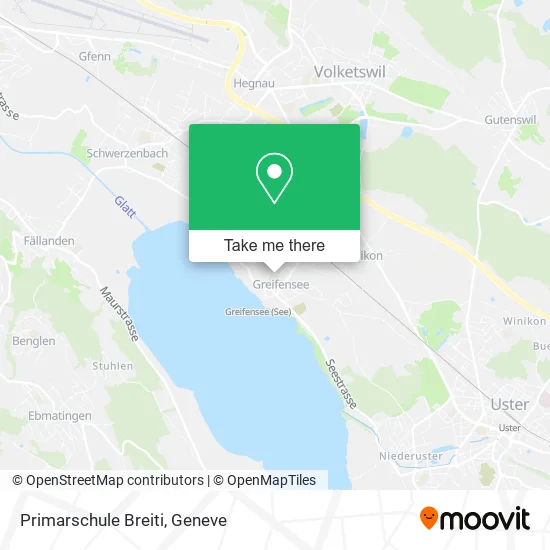 Primarschule Breiti map