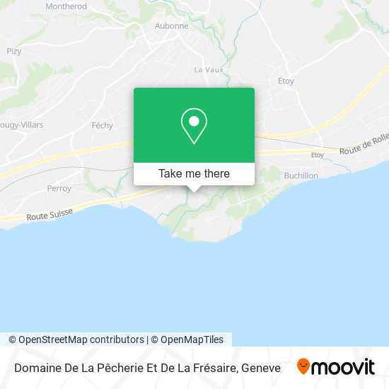 Domaine De La Pêcherie Et De La Frésaire map