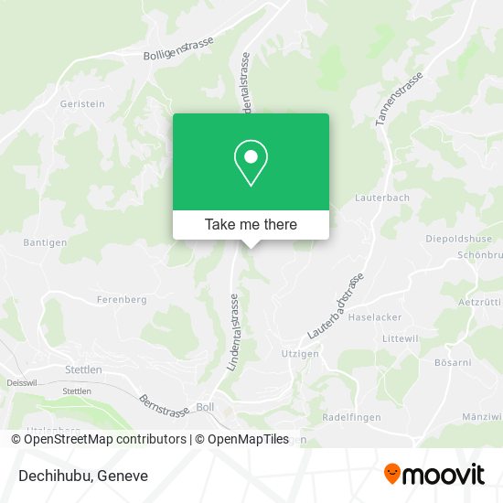 Dechihubu map