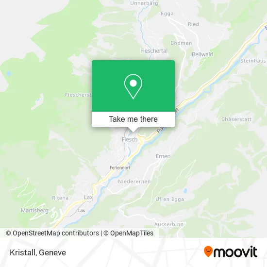 Kristall map