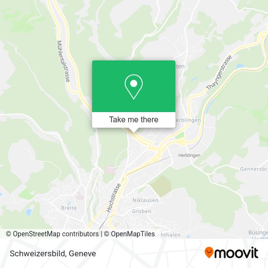 Schweizersbild map