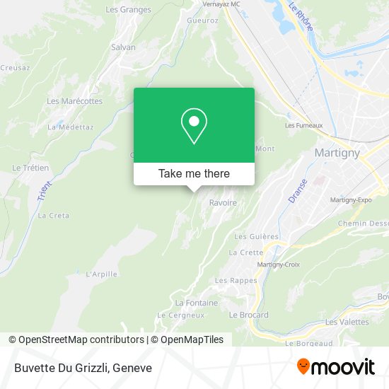 Buvette Du Grizzli map