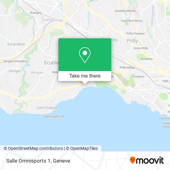 Salle Omnisports 1 map