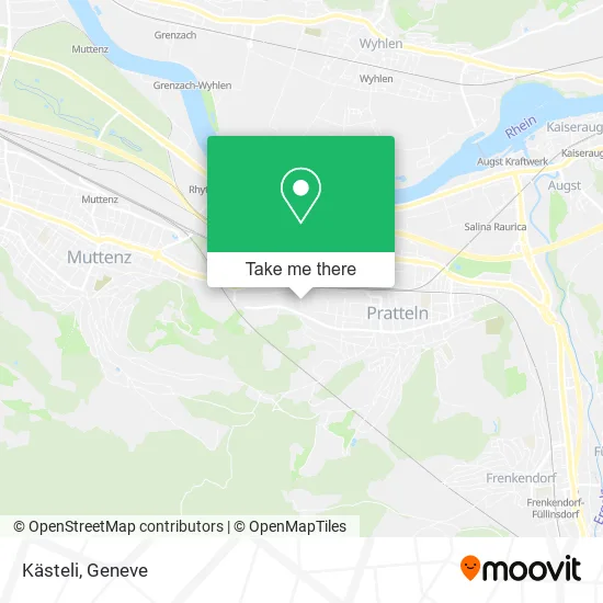 Kästeli map