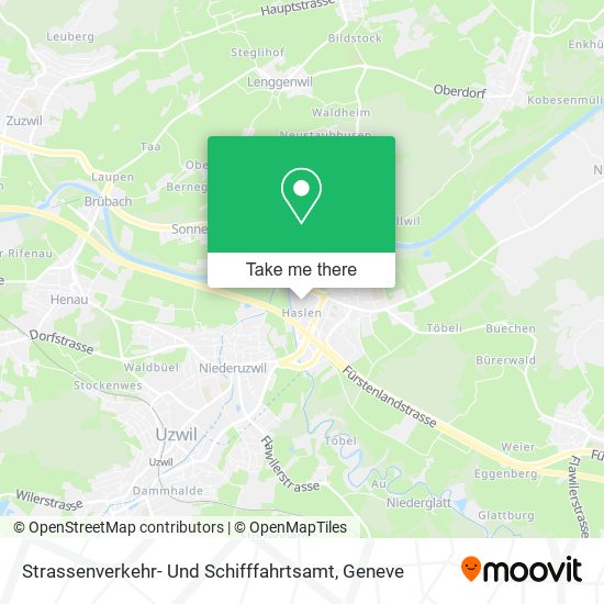 Strassenverkehr- Und Schifffahrtsamt map