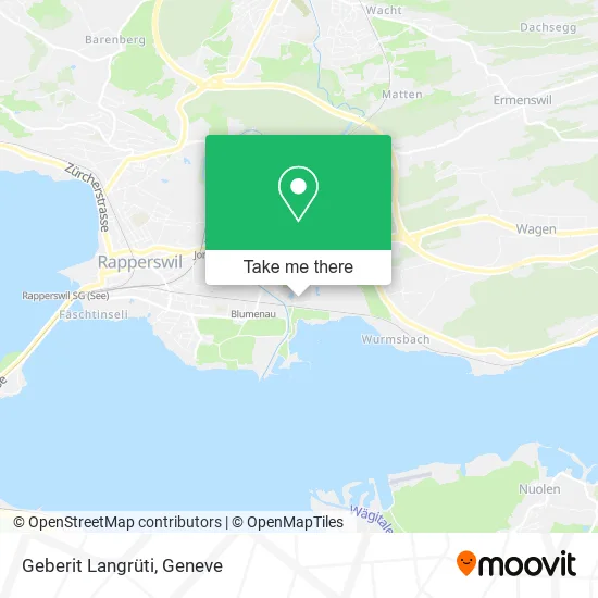 Geberit Langrüti map