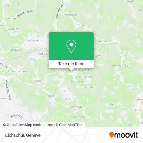 Eichschür map