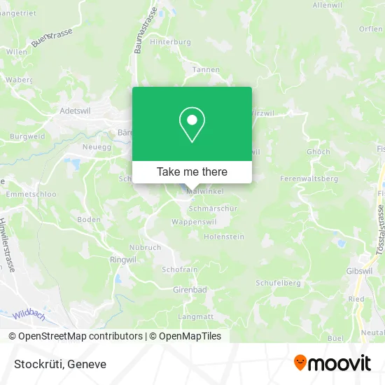 Stockrüti map
