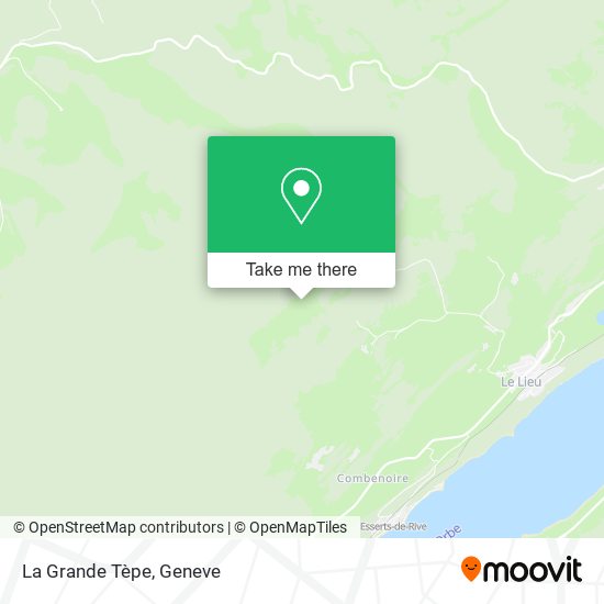 La Grande Tèpe map