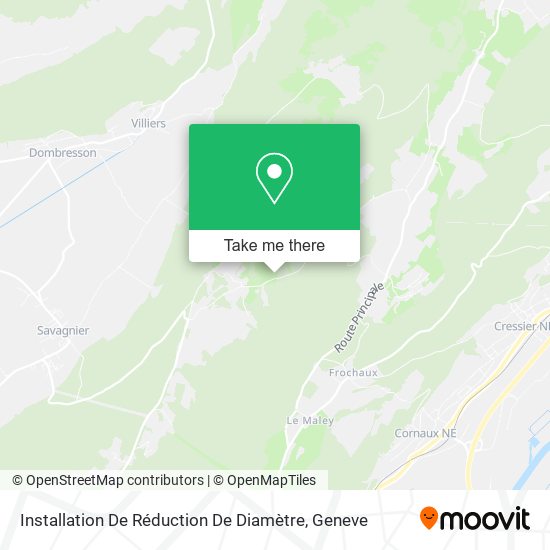 Installation De Réduction De Diamètre map