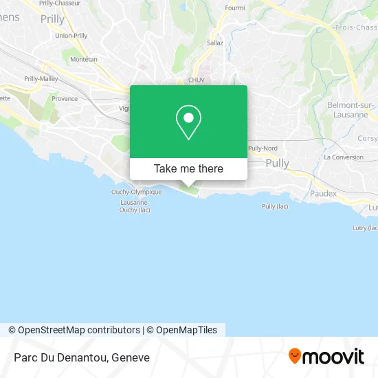 Parc Du Denantou map