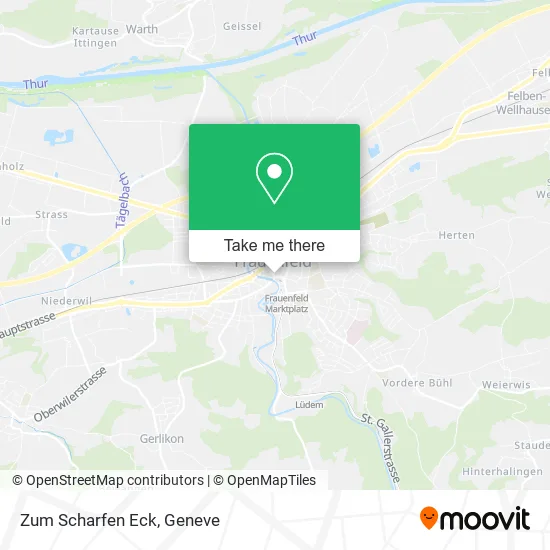 Zum Scharfen Eck map