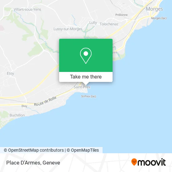 Place D'Armes map