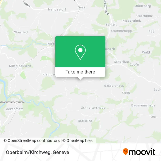 Oberbalm/Kirchweg plan