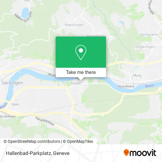 Hallenbad-Parkplatz map