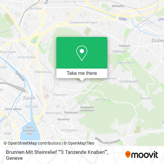 Brunnen Mit Steinrelief ""3 Tanzende Knaben"" map