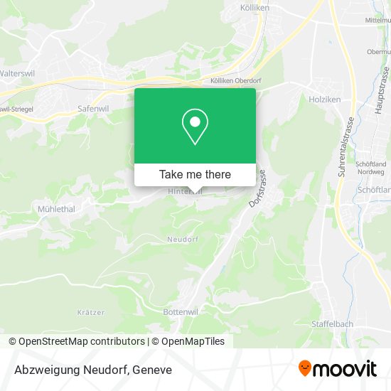 Abzweigung Neudorf map