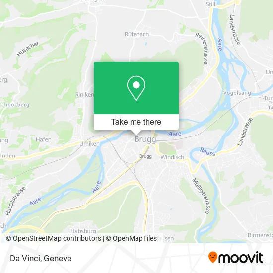 Da Vinci map