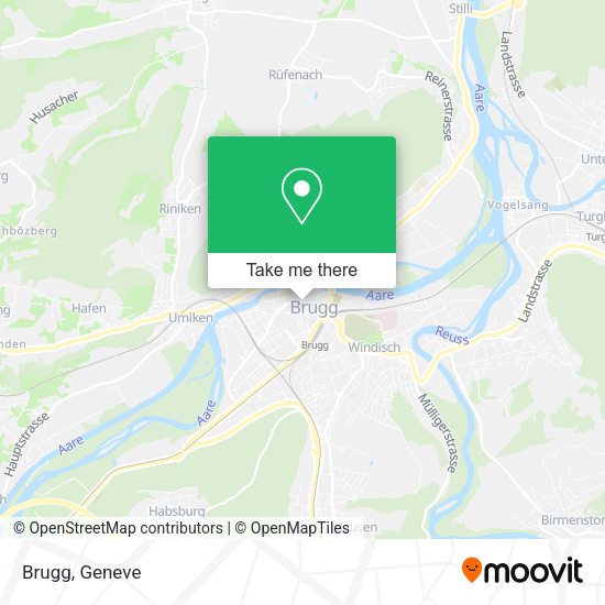 Brugg map