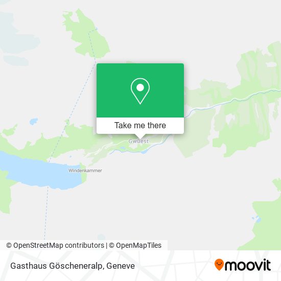 Gasthaus Göscheneralp map
