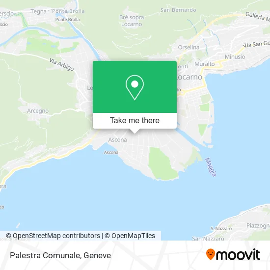Palestra Comunale map