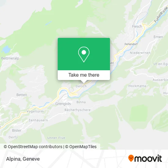 Alpina map