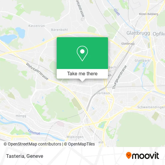 Tasteria map